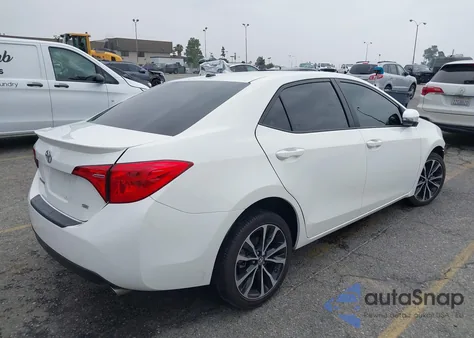 2018 Toyota Corolla Se z USA, uszkodzony, nr VIN 5YFBURHE9JP787586